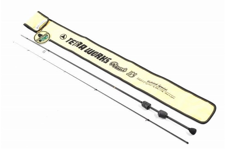 Спиннинг DUO Tetra Works React TWRT-55 max 1гр - 165см - тест от 0,1 до 1гр