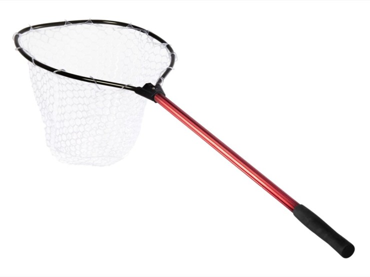 Подсачек Lucky John Area Trout Game 115см - черный / красный