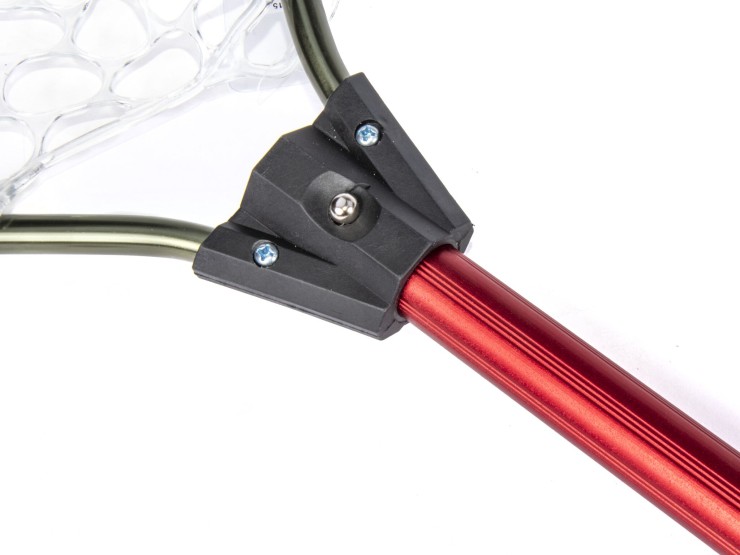 Подсачек Lucky John Area Trout Game 115см - черный / красный