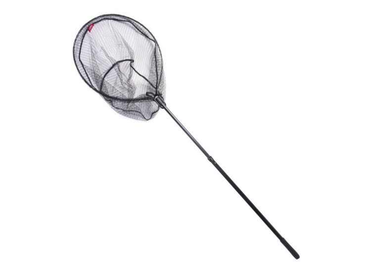 Подсачек Lucky John телескопический 195см - черный