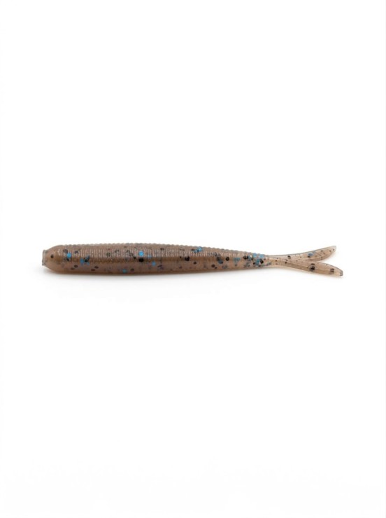 Силиконовая приманка Bait Breath U30  Fish tail 1,5in38мм - Cinnamon/Black,Blue Flake