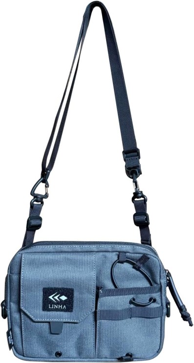 Сумка Linha Chest pouch (серый) арт: LNH-CHESTPOU-GR