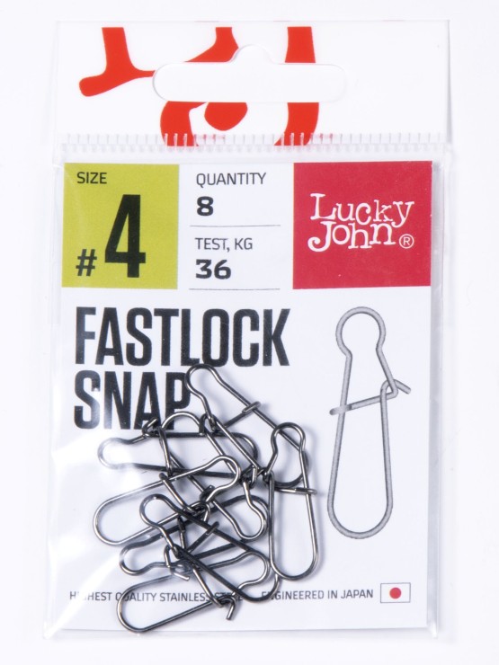 Застежка Lucky John Pro Series FASTLOCK SNAP #4 - 35кг