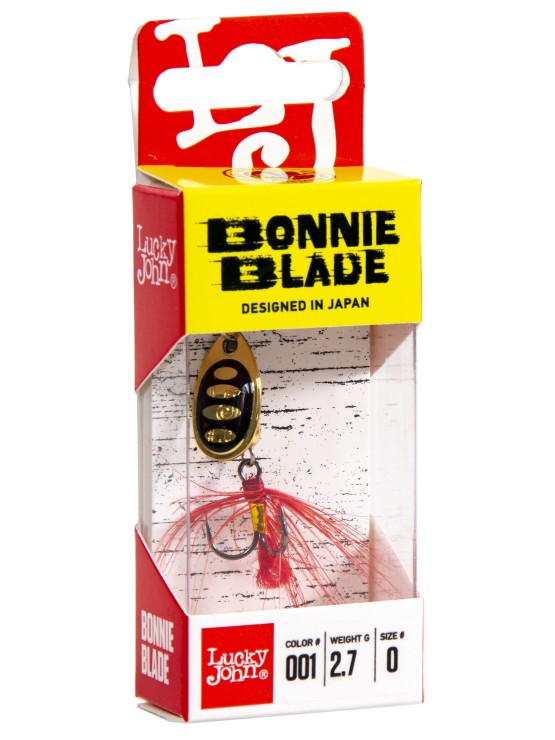 Вращающаяся блесна Lucky John BONNIE BLADE 2,7гр - 001