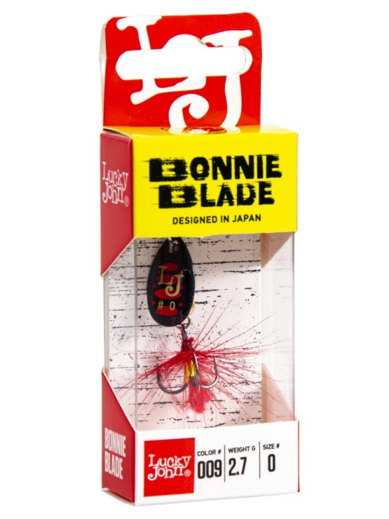 Вращающаяся блесна Lucky John BONNIE BLADE 2,7гр - 009