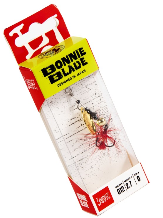 Вращающаяся блесна Lucky John BONNIE BLADE 2,7гр - 012