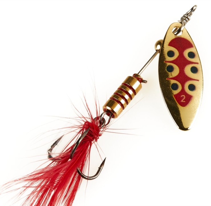 Вращающаяся блесна Lucky John SPIN X LONG 4гр - GX1