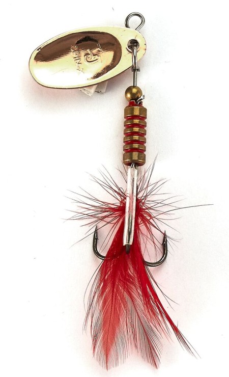 Вращающаяся блесна Lucky John SPIN X ROUND 3,5гр - CR