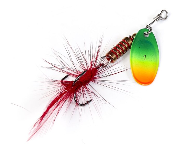 Вращающаяся блесна Lucky John SPIN X ROUND 3,5гр - FT