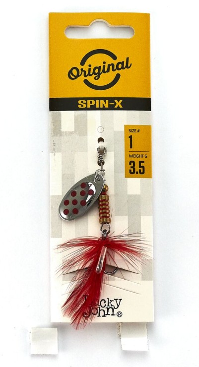 Вращающаяся блесна Lucky John SPIN X ROUND 3,5гр - SR