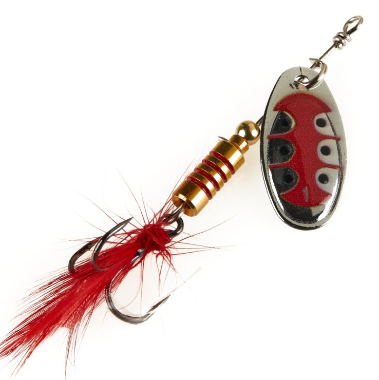 Вращающаяся блесна Lucky John SPIN X ROUND 3,5гр - SX1