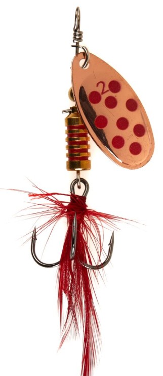 Вращающаяся блесна Lucky John SPIN X ROUND 5гр - CR