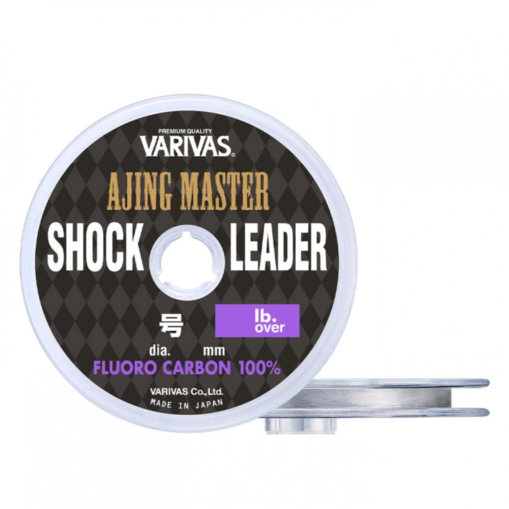 Шок-лидер Varivas Ajing Master Shock Leader #1 - 0,165мм - 30м - прозрачный