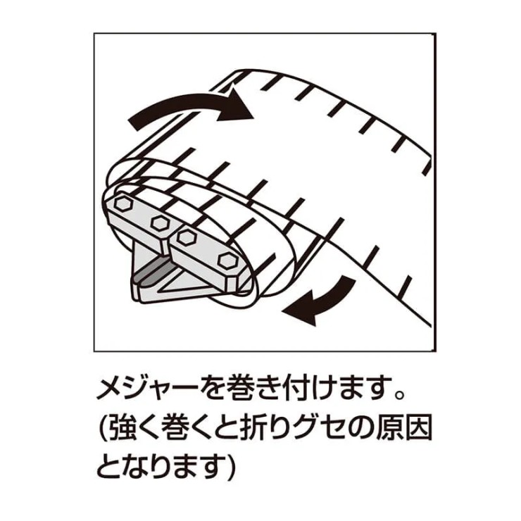 Линейка Daiichiseiko Nogiscale 65 65см - белый
