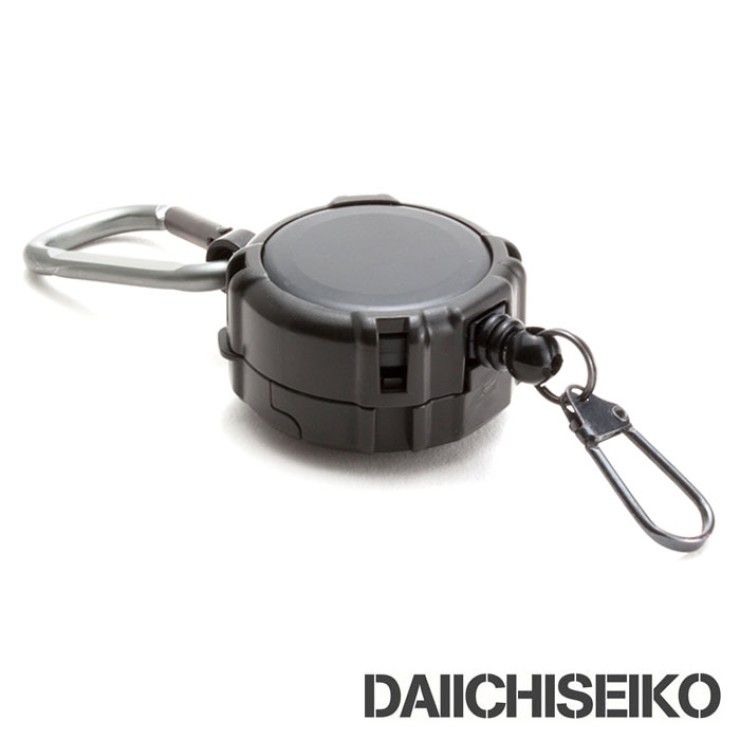 Ретривер Daiichiseiko Carabiner Reel + Micro Case (черный) арт: DC-CRBMC-BK