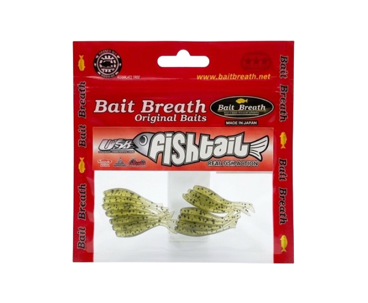Силиконовая приманка Bait Breath U30 Fish tail 1,5in38мм - Watermelon/Seed