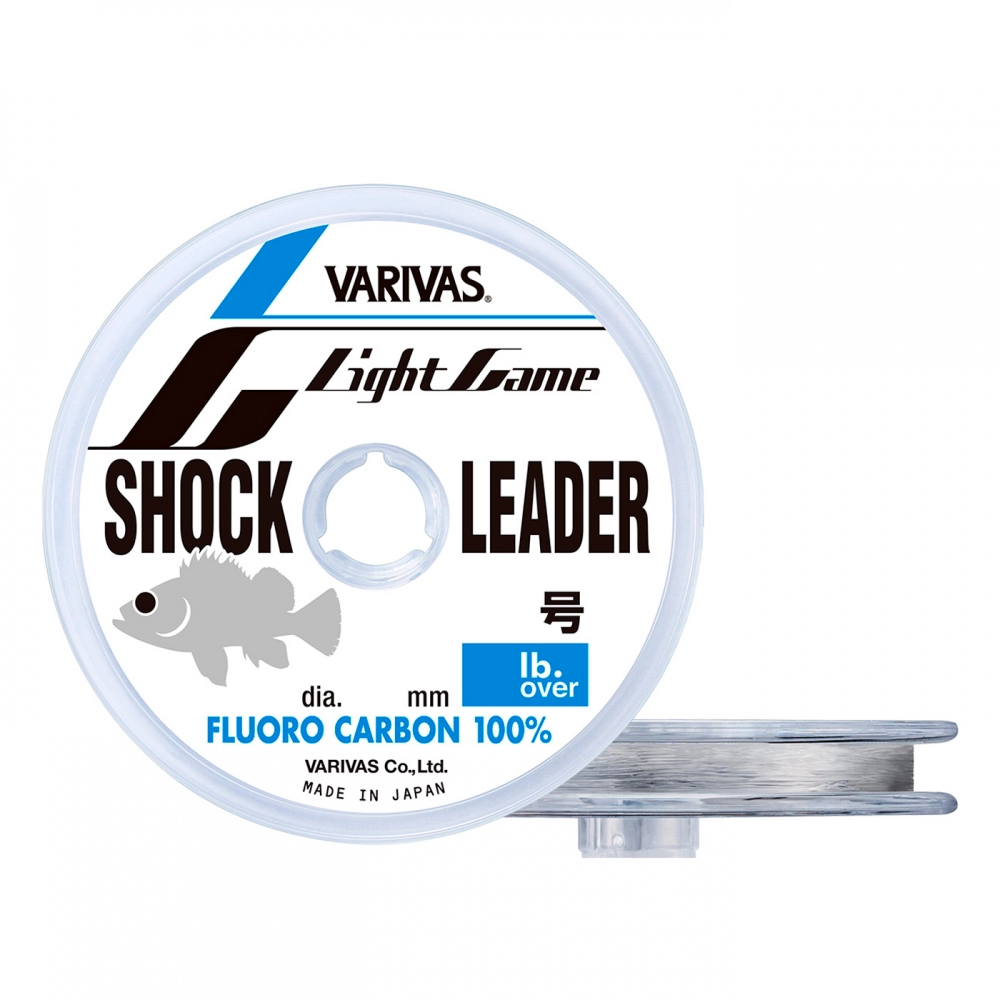 Шок-лидер Varivas Light Game Shock Leader Fluoro Carbon 100% #2 - 0,235мм - 30м