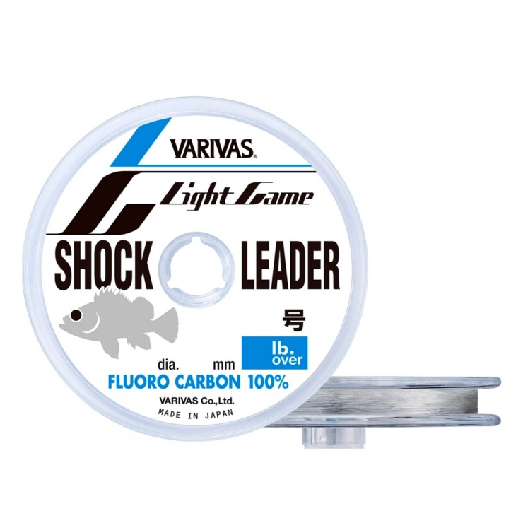Шок-лидер Varivas Light Game Shock Leader Fluoro Carbon 100% #2 - 0,235мм - 30м