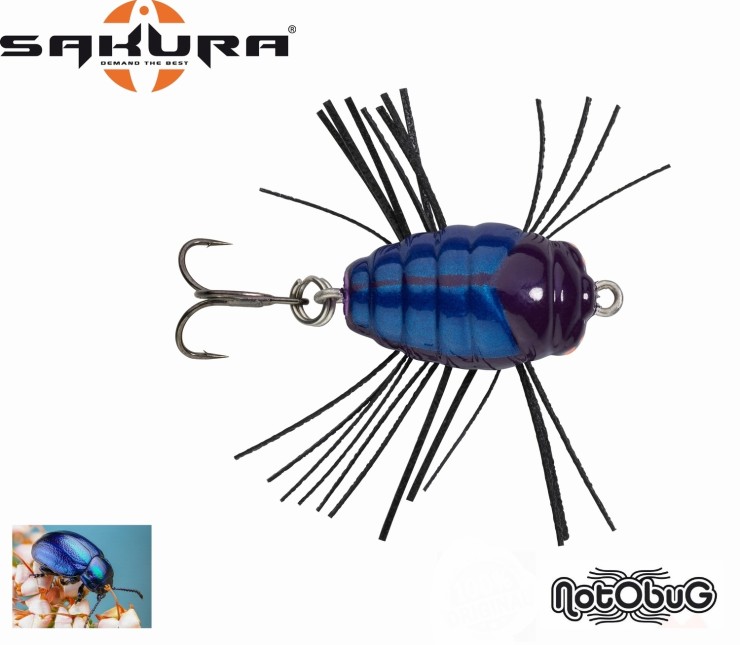 Воблер Sakura Notobug 22F - 22мм - 1,4гр - DR