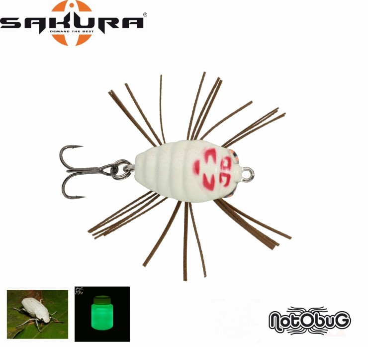 Воблер Sakura Notobug 22F - 22мм - 1,4гр - GB