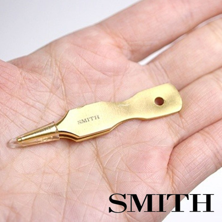 Пинцет для заводных колец Smith Split Ring Tweezers EX 57мм - золотой