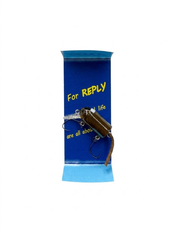 Воблер Reply Pocket Bud 22F - 22мм - 1,4гр - brown