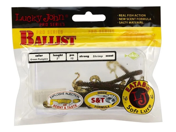 Силиконовая приманка Lucky John Pro Series Ballist 2in50мм - PA03