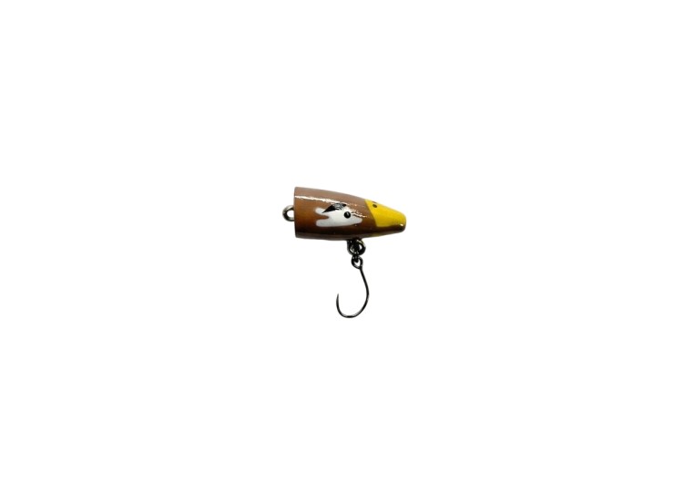 Воблер Reply Chibi leech Topple - мм - гр - brown