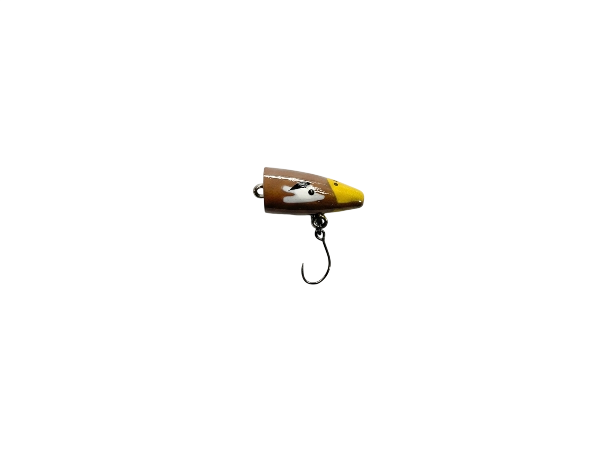 Воблер Reply Chibi leech Topple 27F - 27мм - 2гр - brown