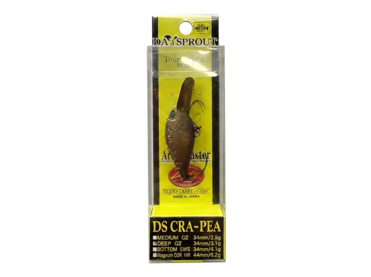 Воблер Daysprout DS CRA-PEA 34F - 34мм - 3,1гр - crab hirafu