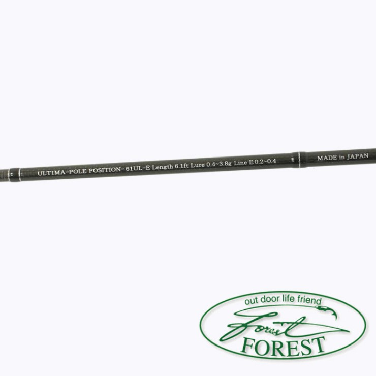 Спиннинг Forest Ultima Pole Position 61UL-E - 186см - тест от 0,4 до 3,8гр