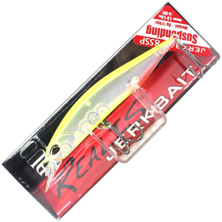 Воблер DUO Realis Jerkbait 85SP #CEA0317 - 85мм - 8гр - Clear Chart Halo