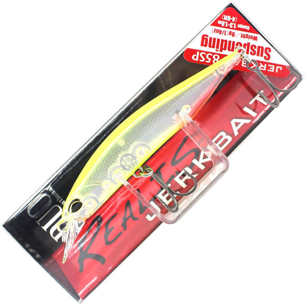 Воблер DUO Realis Jerkbait 85SP #CEA0317 - 85мм - 8гр - Clear Chart Halo