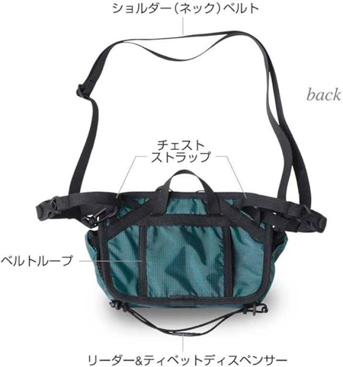 Сумка Little Presents B-34 Chest pouch (charcoal gray) арт: LP-B34-GR