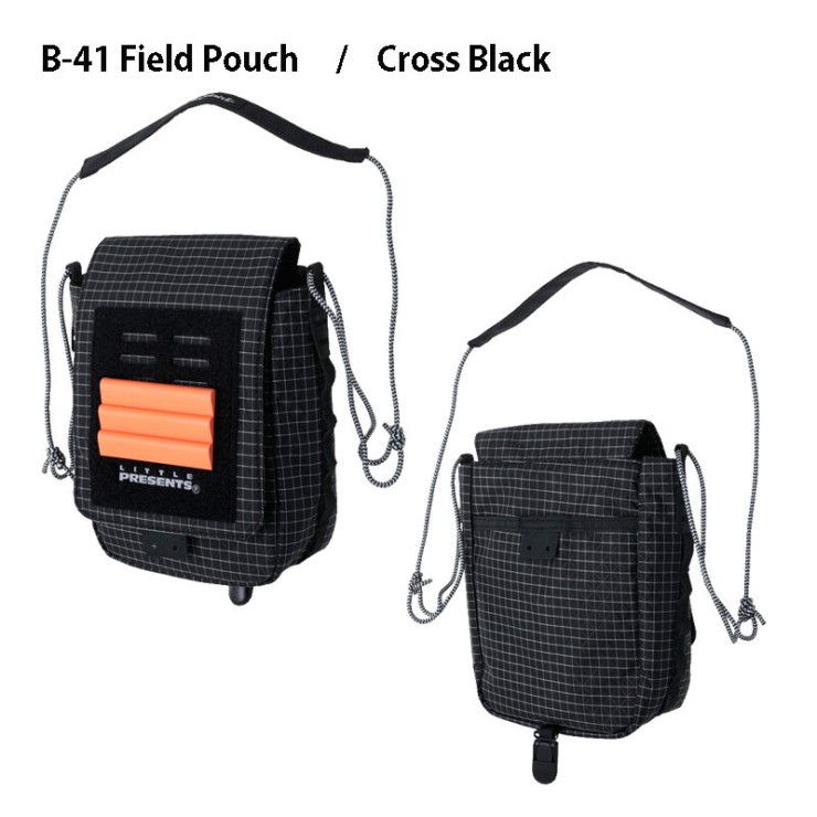 Сумка Little Presents B-41 Field Pouch (Cross Black) арт: LP-B41-BK