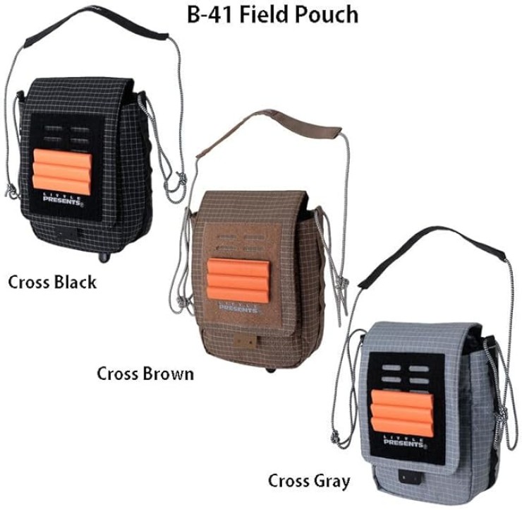 Сумка Little Presents B-41 Field Pouch (Cross Black) арт: LP-B41-BK