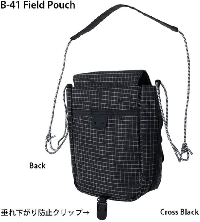 Сумка Little Presents B-41 Field Pouch (Cross Black) арт: LP-B41-BK