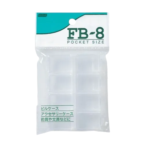 Коробка Meiho Fly Box FB-8 86*64*13 - прозрачный