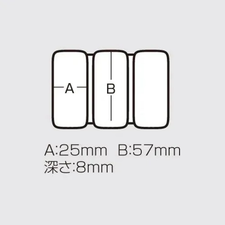 Коробка Meiho Hook Case 103*68*12 - прозрачный