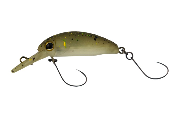 Воблер Jackall Timon Chibi Buri Minnow 31F - 31мм - 1,6гр - 12 end glow pelle olives, SR - мелководный, всплывающий F, для спиннинговой рыбалки