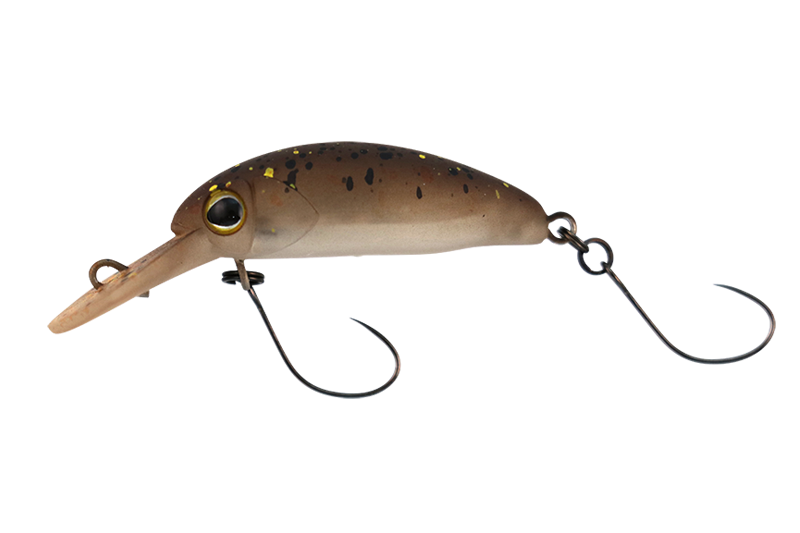 Воблер Jackall Timon Chibi Buri Minnow 31F - SR - 31мм - 1,6гр - 11 end glow pelle brown