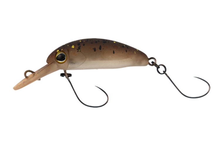 Воблер Jackall Timon Chibi Buri Minnow 31F - 31мм - 1,6гр - 11 end glow pelle brown, SR - мелководный, всплывающий F, для спиннинговой рыбалки