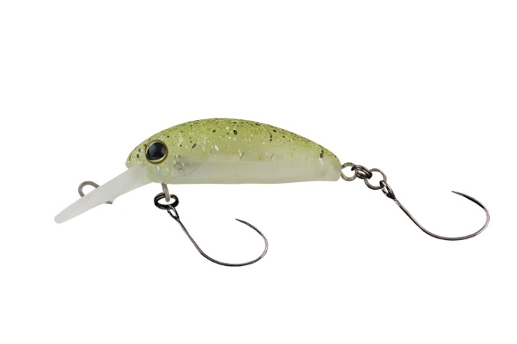 Воблер Jackall Timon Chibi Buri Minnow 31F - 31мм - 1,6гр - 03 shoboruke glow, SR - мелководный, всплывающий F, для спиннинговой рыбалки