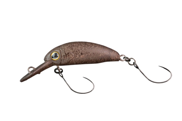 Воблер Jackall Timon Chibi Buri Minnow 31F - 31мм - 1,6гр - 04 tacky brown, SR - мелководный, всплывающий F, для спиннинговой рыбалки