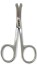 Ножницы Yarie №912 Slim Scissor, OK PE 14см - серебряный