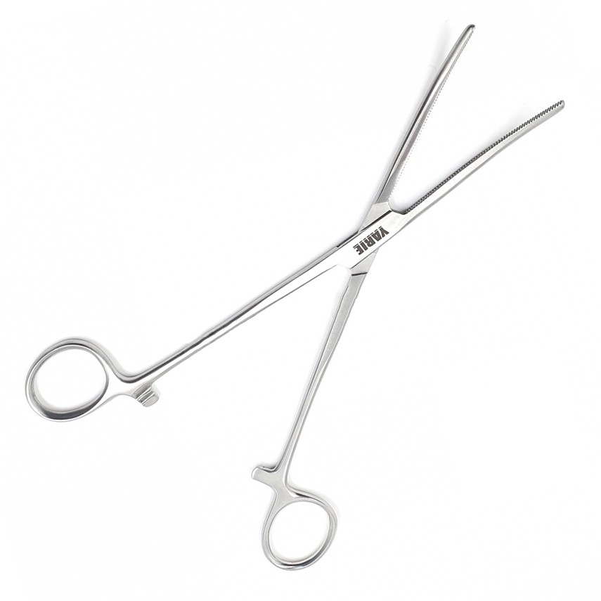 Щипцы Yarie №804 Professional Forceps Straight 14см - серебряный