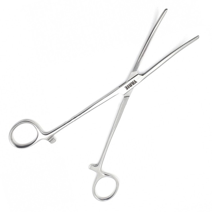 Щипцы Yarie №804 Professional Forceps Straight 14см - серебряный