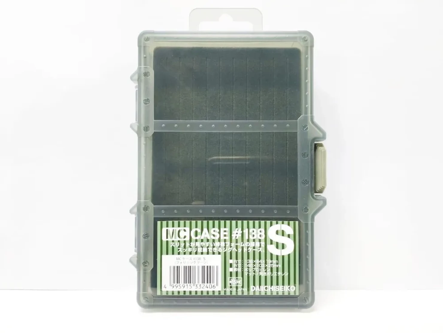 Коробка Daiichiseiko MC Case 138 S 146*103*25 - зеленый