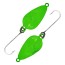 Колеблющаяся блесна BestFishing Ruler Neon 4гр - зеленый флуоресцентный, мм для спиннинговой рыбалки