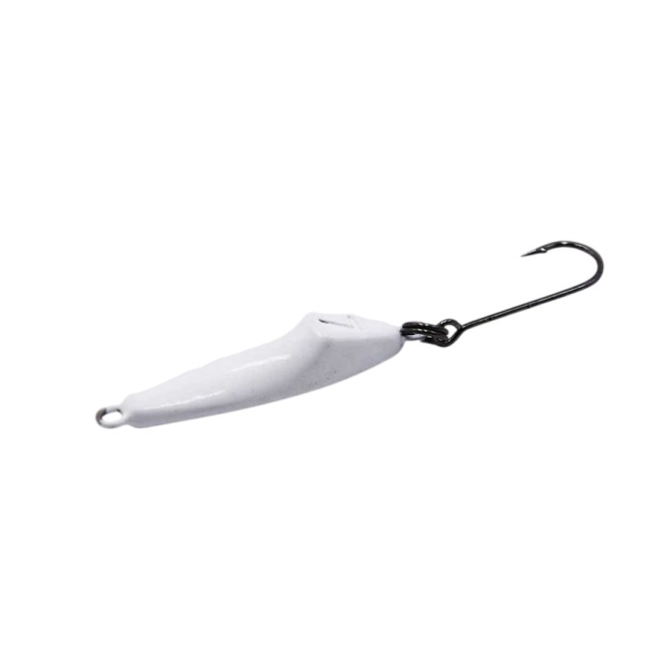 Колеблющаяся блесна BestFishing Raptor Classic 3гр - белый, мм для спиннинговой рыбалки
